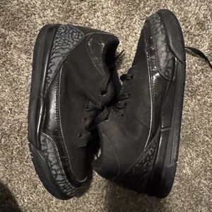 Kids Jordan 3 black cat